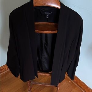 Eileen Fisher Black Draped Jacket